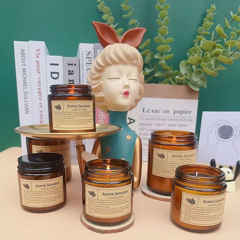 Romanttiset ja pitkäkestoiset aromaterapiakynttilät kotikäyttöön