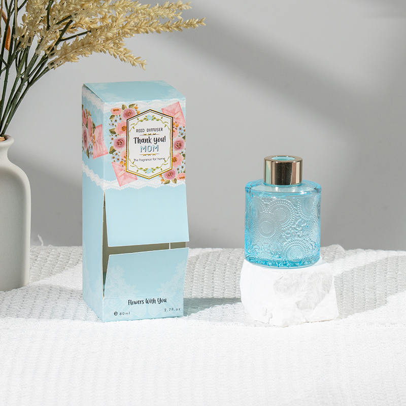 Äitienpäivä Elegant lasipullon ruokohajotin -Kodin tuoksujen valmistaja