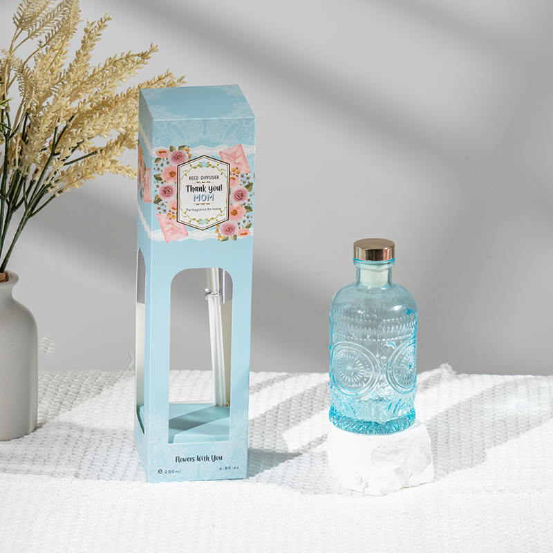 Äitienpäivän tyylikäs lasipullon reed diffuusori -kotituoksuvalmistaja