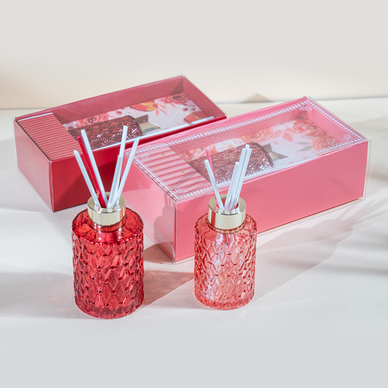 Valantine pyöreä pullo ruokohajotin-koti aromihajotin valmistaja